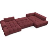 Bobochic Paris Bordo sklopiva/s prostorom za odlaganje kutna garnitura od šenila (s desnim kutom/u obliku slova "U") Everest – | shoptok.hr