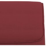  Klupa crvena boja vina 100x64x80 cm od umjetne kože | shoptok.hr