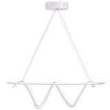 Opviq tauri white-white light white chandelier Cene