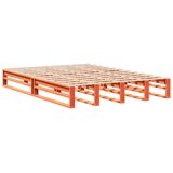  Okvir kreveta bez madraca voštano smeđi 120x190 cm od borovine | shoptok.hr