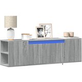 vidaXL Zidni TV ormarić s LED svjetlima boja hrasta 135x31x39,5 cm Cijene