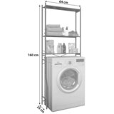 MID.YOU Omarica Za Pralni Stroj Tubas, Črna | Shoptok.si