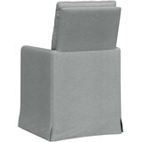  Trpezarijske stolice 2 pcs Svjetlosiva 57 x 67 x 98 cm tkanina | shoptok.hr
