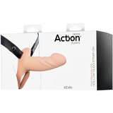 Action StrapOn S - pričvrstivi, šuplji dildo (prirodni) | shoptok.hr