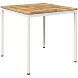  Stol za večeru u vrtu Bijela 80 x 80,5 x 75 cm | shoptok.hr