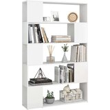 vidaXL ormarić za knjige / sobna pregrada bijeli 100x24x155 cm iverica | shoptok.hr