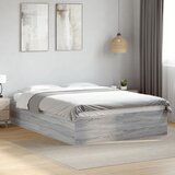 vidaXL Okvir kreveta siva boja hrasta 140 x 200 cm konstruirano drvo Cijene