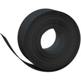  Ograda za vrt 25 m 20 cm PE Crna | shoptok.hr