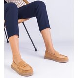 Gemre Brown women's eco-suede loafers Sevilia | shoptok.hr