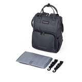 Petite&Mars Ruksak za pelene Jack, Ultimate Grey | Eponuda.com