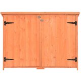  Kućica za pohranu 120 x 50 x 91 cm drvena | shoptok.hr