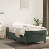  Box spring posteljni okvir temno zelen 100x200 cm žamet, (20736929) Cene