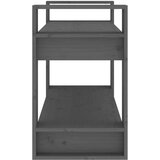 Ormarić za knjige / sobna pregrada sivi 80x35x56 5 cm borovina | shoptok.hr