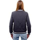 Glano Women's Quilted Bomber Jacket - dark gray Cijene