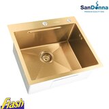 Sandonna ugradna sudopera INOX HD5550 ZLATNA | ePonuda.com