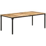  Blagovaonski stol 200 x 100 x 76 cm od grubog drva manga | shoptok.hr