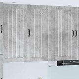  Ormar za Zid LUCCA Betonska siva 50 x 31 x 100 cm | Eponuda.com