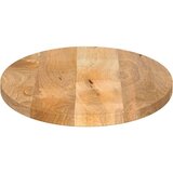 Stolna Mizna plošča 80x40x3,8 cm ovalna trden mangov les, (21411777) | Shoptok.si