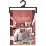 Douceur d intérieur Bela/rožnata bombažna posteljnina za zakonsko posteljo/podaljšana 240x220 cm Astria – | Shoptok.si