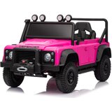  Licencirani avto na akumulator Land Rover Defender 110 SVX Concept - roza | Shoptok.si