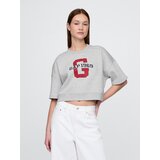 GAP Oversize crop sweatshirt VintageSoft Americana - Women's | shoptok.hr