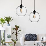 Toolight viseća staklena stropna svjetiljka APP311-1CP loft | shoptok.hr