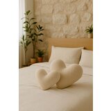Aberto Design Ukrasni jastuk Teddy Kalp Small, 38 x 33 x 9 cm, Krem | Eponuda.com