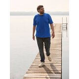 Fruit Of The Loom Blue Iconic Combed Cotton T-shirt with Sleeve Cijene