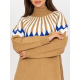 RUE PARIS Dress-LC-SK-0098.37X-camel | shoptok.hr