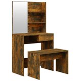  Set toaletni stolić boja dimljenog hrasta 74,5x40x141 cm | shoptok.hr