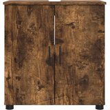  Kupaonski ormar s pohranom Dimljeni hrast 61 x 35 x 64 cm | shoptok.hr