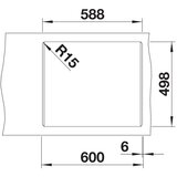 Blanco granitna sudopera crna etagon 6 600x510/220mm | ePonuda.com
