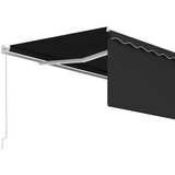 Tenda na ručno uvlačenje s roletom 4 5 x 3 m antracit | shoptok.hr