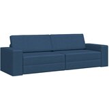  Krevet na razvlačenje Mornarsko plava 245 x 78 x 77 cm tkanina | shoptok.hr
