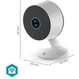 Nedis WIFICI08CWT - Pametna kamera Smartlife 5V, 3 MP, Full HD 1296p, Wi‑Fi, Tuya | Eponuda.com