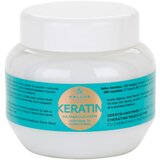 Kallos Cosmetics keratin obnavljajuća maska za kosu s keratinom 275 ml | shoptok.hr