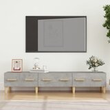 vidaXL TV omarica betonsko siva 150x34,5x30 cm konstruiran les Cene