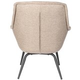 White Label Bež fotelj Comfortable – | Shoptok.si