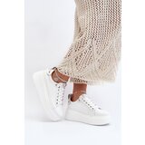 CheBello Leather Women's Sneakers with Bracelet 4406 White | shoptok.hr