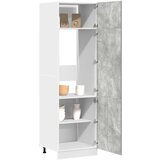 vidaXL Ormarić za hladnjak boja betona 60x57x207 cm konstruirano drvo Cijene