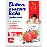 Dobra Ovsena Kaša Čia semenke i jagoda, 60g Cene