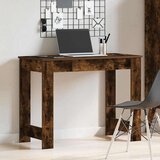 vidaXL Radni stol boja dimljenog hrasta 100x45x75 cm konstruirano drvo | shoptok.hr