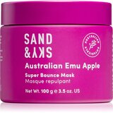 Sand & Sky Australian Emu Apple Super Bounce Mask vlažilna in posvetlitvena maska za obraz 100 g Cene