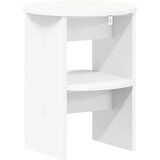  Pomoćni ormarić Bijeli Ø40 x 50 cm Konstrukcijsko drvo | shoptok.hr