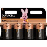 Duracell Plus-D K4 mono (D)-baterija alkalno-manganov 1.5 V 4 kos, (20638267) | Shoptok.si