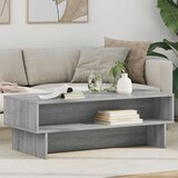  Klubska miza Siva Sonoma 100 x 46 x 35 cm Konstruiran les, (5000120265) | Shoptok.si