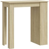 Barski stol sa stalkom boja hrasta 102 x 50 x 103,5 cm drvena | Eponuda.com
