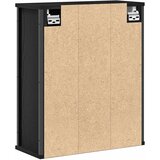  Kupaonski zidni ormarić s ogledalom crni hrast 50x21x60 cm | Eponuda.com