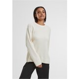 Urban Classics women's ribbed knitted sweater cream Cene