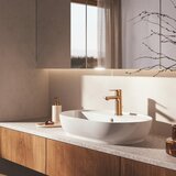Grohe 103569SH00 Essence 60 x 40 cm ovalni nadpultni umivalnik z odprtino za armaturo Slike